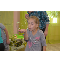 Мастер-класс по мыльным пузырям!